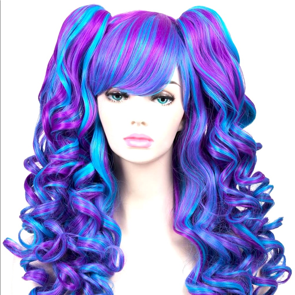 Colorground vivid color wig